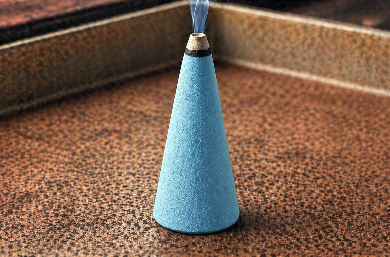 Purple Dhoop Cone