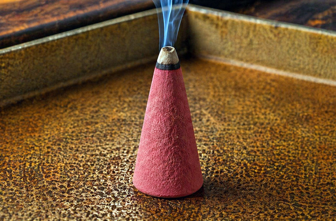 Red Dhoop Cone